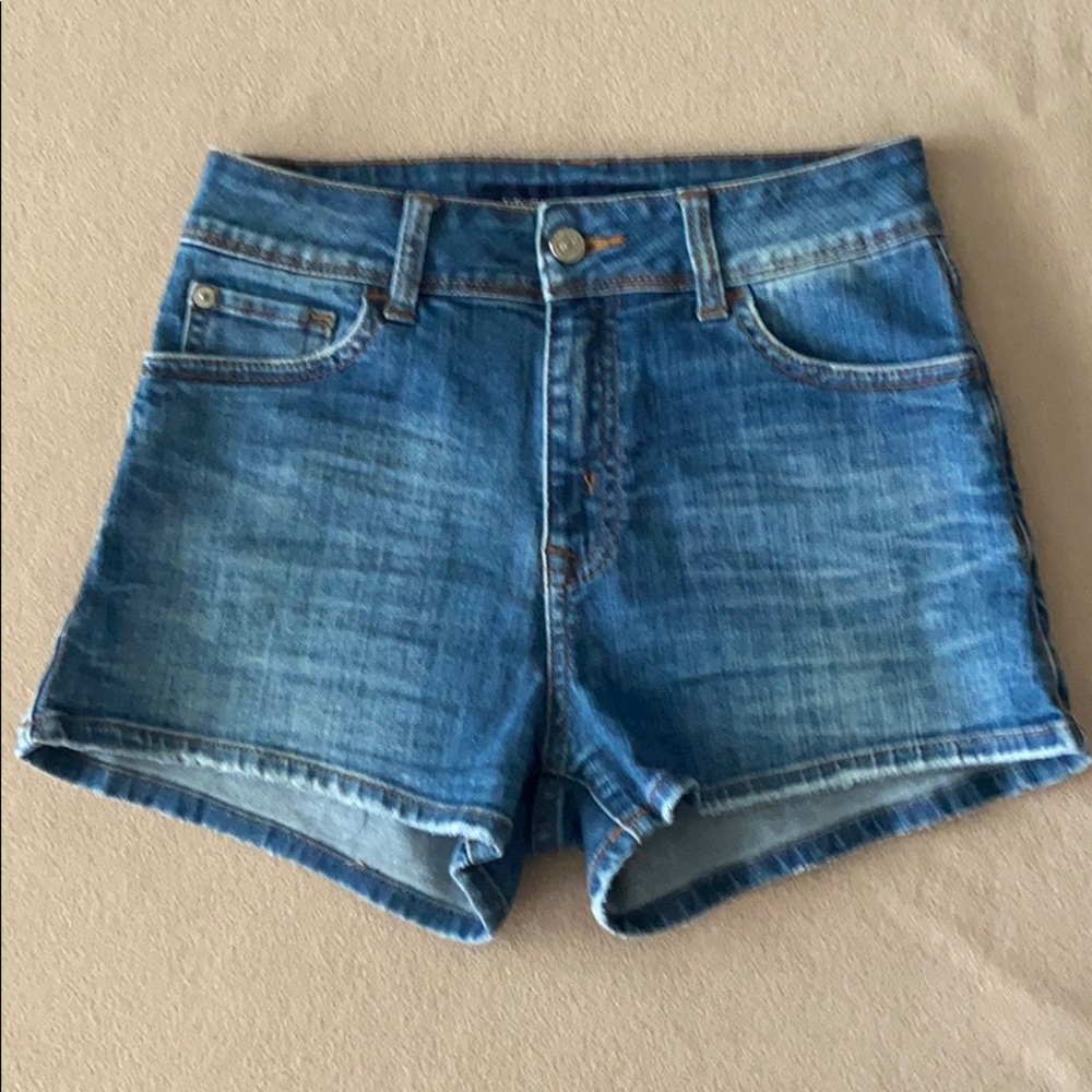 Just USA high waisted denim shorts